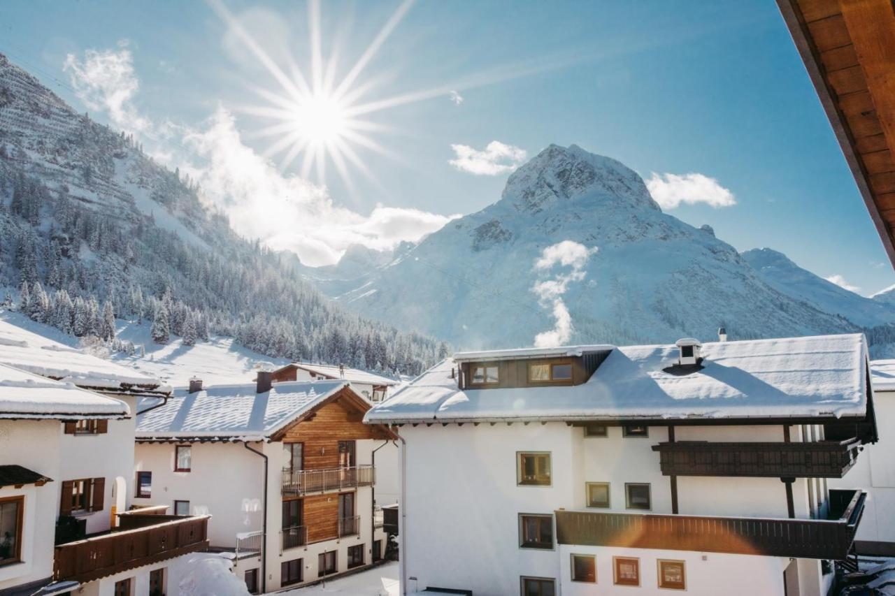 Fernsicht Alpen-Apartments Lech am Arlberg Dış mekan fotoğraf